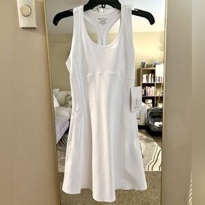 Athleta White Levitate Dress